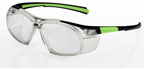 Univet 555 Safety Specs Clear Linse Anti-Kratzer & Nebel
