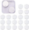BENECREAT 30 Pack Stanzen Blanks Aluminium Blank Anhanger fur Armband Ohrring Anhanger Charms Erkennungsmarken 2.5x2.5cm, Runde Form, 1.3mm dick