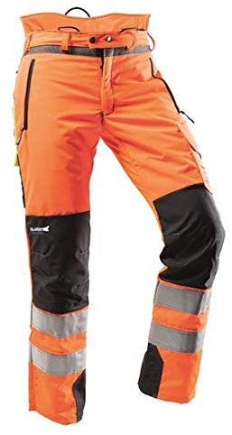 Ventilation schnittschutzhose farbe en20471, größe xxl kurzgestellt