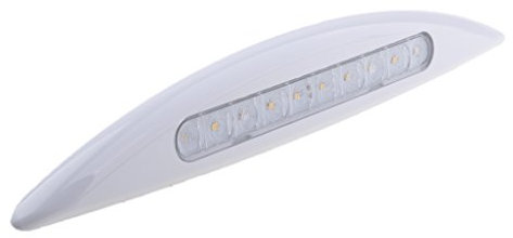 12V LED Lampe d'éclairage de porche extérieur Lampe Lumière d'abris avec Housse de Protection pour véhicules de camping caravanes et camping-cars