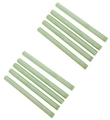 10Pcs Light Green Vintage Sealing Glue Gun Sealing Wax Sticks Wax Seal Supplies