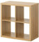 IKEA KALLAX - Estantería de almacenamiento más grande (efecto roble, 77 x 77)