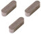 SECURA 3x Passfeder 6x6x20mm f. Messerwelle oben kompatibel mit Alpina BT 84 X Rasentraktor