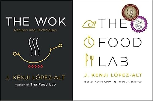 The Wok & The Food Lab 2 Books Set Collection By J. Kenji López-Alt Hardcover 2022