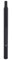 Amagogo Sattelstütze 33,9/34,9/450 / 550 Mm für Klappstütze, Schwarz, 33,9 x 450 mm