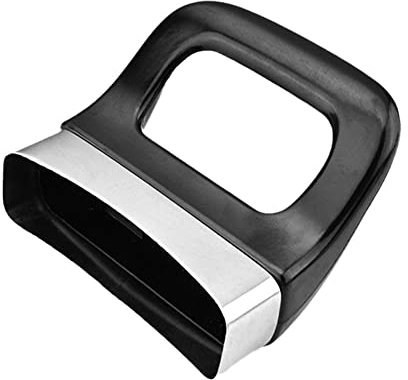 1 Asas Laterales Negras para Olla a presión, Olla de Vapor, Olla de Repuesto, Agujero Corto Individual U5n3, Mango Lateral Pa