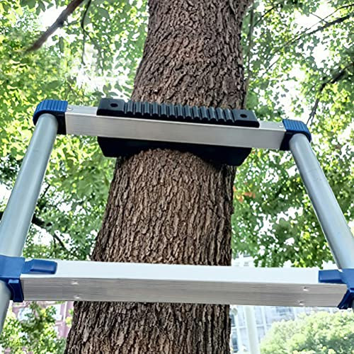 Chemlliy Rubber Ladder Stabilizer, Anti-Slip, Fall Prevention, Scratch Protection, Extension Ladder Attachment Against Wall, Telegraph Pole, Trunk