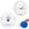 Encuryna Lot de 2 porte-éponges de cuisine Smiley avec ventouses, installation de la ventouse pour lavabo, organisateur d'éponge pour la cuisine, éponges non incluses