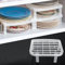 Étagère de Support pour Organisateur de Vaisselle, Gain de Place, Robuste et Durable, de 30 Kg, Adaptée à la Plupart des Assiettes, Peut être Démontée et Assemblée