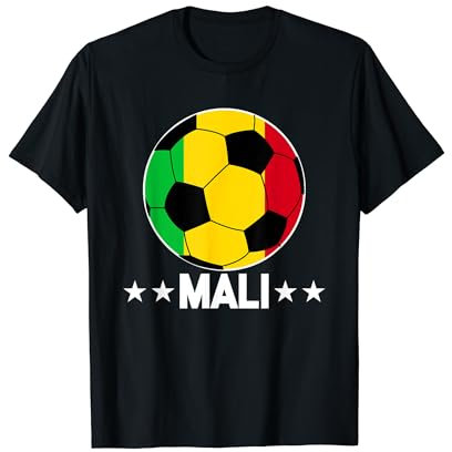 Mali Soccer Team Mali Flag Jersey Football T-Shirt
