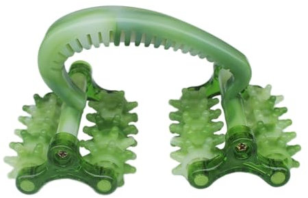 Beavorty Massage-roller Aus Kunststoff Mit Massagebällen Für Schultern Beine Hände Muskeln Akupressur-gerät Zur Entspannung Und Schmerzlinderung