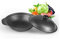 Yiustldd Wok de hierro fundido con tapa, sartén antiadherente, universal para múltiples estufas, apto para una o varias personas, mini wok pequeño,18cm