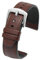 AMAUPCKCA Rindsleder Silikonband for Armani Ar1970 2447 2448 60013 60003 Serie Band for HW Universal Uhr Zubehör22(Brown sk)