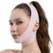 SexxLady Réutilisable Masque En Forme De V,Masque Visage Liftant,Pour Le Double Menton,Élastique, rose
