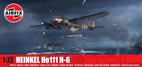 Airfix A07007C Heinkel He111 H-6 Military Aircraft