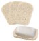 COYUN 3 Unidades MultiValue Almohadillas para Jabonera, Jaboneras para Pastillas de Jabon Antideslizante y Duradero con Forma de Bobina de Drenaje Base de Jabón para Guardar Jabón (Beige, 3)