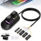 WIYETY Interrupteur D’Alimentation Externe PC : Mini Clavier À 2 Boutons, Interrupteur D’Alimentation De Bureau Multifonction, Interrupteur Externe PC pour Un Démarrage Et Un Redémarrage Faciles