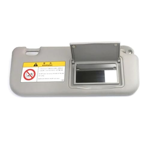 Visera Solar Parasol para Coche, Parasol para Lado del Conductor y del Pasajero, Espejo para Visera Derecha e Izquierda Visera Automóvil(L)