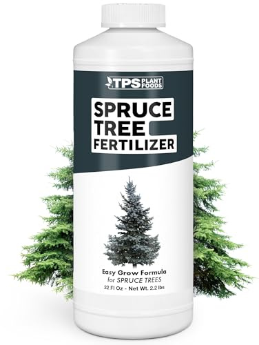 Spruce Tree Fertilizer – Liquid Plant Food for Rich Green Needles, Stronger Roots & Healthy Evergreen Growth, 32 oz