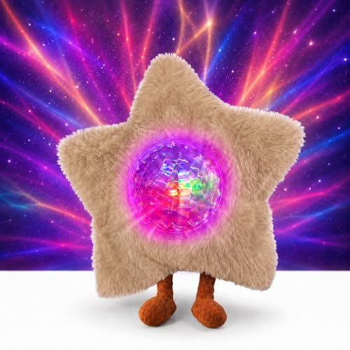 ZAZU GAIA Galaxy Projektor für Baby & Kinder – Nachtlicht mit Polarlicht-Effekt, Soundmaschine (10 Melodien), Weinsensor, Timer & Akku – Einschlafhilfe ab Geburt (Beige)