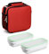 Tatay Urban Food Prime Bolsa Térmica Porta Alimentos, con 2 Tuppers Herméticos de 0.75L de Plástico Libre de BPA, Color Rojo. Medidas 25.5 x 11 x 24.5 cm, 4.7L de Capacidad