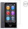 Toshion Displayschutzfolie für iPod Nano 7 / 8. Generation, vollständige Abdeckung, Härtegrad 9H, gehärtetes Glas, Displayschutzfolie für iPod Nano 7 / 8, blasenfrei, kristallklar, 2 Stück