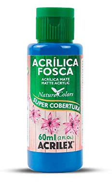ACRILEX - ACRÍLICA FOSCA MATE 60ML (559 AZUL)