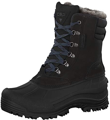 CMP Herren Kinos Sneeuwlaarzen Wp Schneestiefel, Schwarz, 45 EU