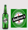 Personalised Beer/Lager Bottle Label (Pack of 4) Custom, Any Wording