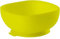 BÉABA Bol de Silicona con Ventosa, Cuenco para Bebés y Niños, Antideslizante, Antivuelco, Se adhiere a la perfección a la mesa y bandeja de la trona, Microondas, Comida Infantil, Amarillo