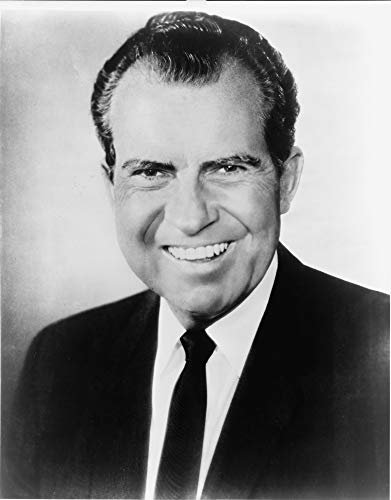 Richard M. Nixon Foto – Historisches Kunstwerk von 1969 – US-Präsident Portrait – (20,3 x 25,4 cm) – glänzend