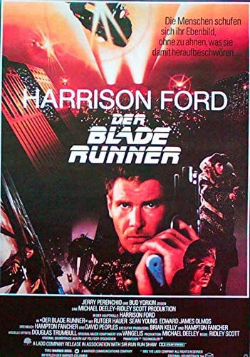 Blade Runner - Harrison Ford - Filmposter 37x53cm gerollt