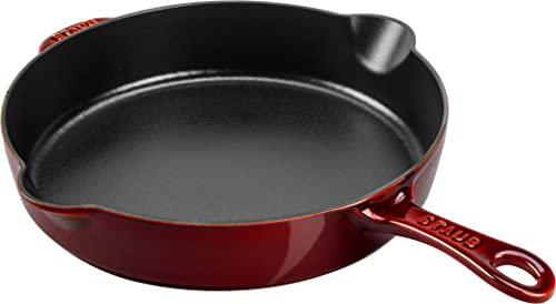 Staub Poêle traditionnelle en fonte Grenadine 28 cm