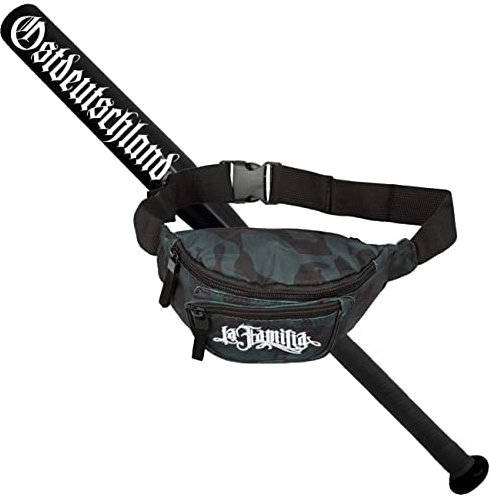 Spaß Kostet Sportset Baseballschläger mit Tasche für Baseball Ostdeutschland Weiß Aluminium 26 Zoll