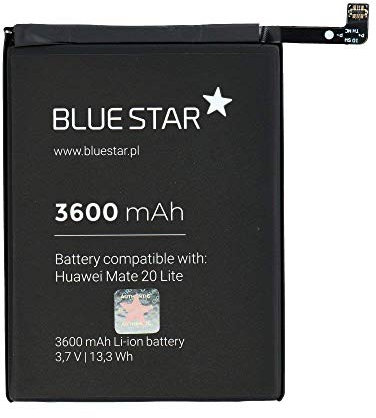 Bluestar Remplacement de Batterie Compatible Avec Huawei Mat 20 Lite / P10 Plus / Honneur Aperçu 10 3600mAh Li-Lon Échange Batterie HB386589ECW