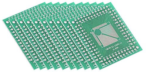 N/D TQFP (32-100PIN) 0.5 / TQFP (32-64PIN) 0.8 auf Dip PCB Adapter Konverter SMD 10 Stück