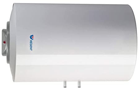 Regent - Termo Eléctrico 80 Litros, Calentador de Agua Eléctrico Horizontal Duradero con Luz Piloto, 74.8x45x48 cm - Calentadores Fabricados para ser Instalados en España - Eficiencia C Rango (A+/F)