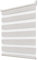 Deswell Doppelrollo Klemmfix ohne Bohren Leinen B85 x H210 cm (Stoffbreite 81cm) Rollos für Fenster ohne Bohren für Fenster mit Lichtdurchlässig & Verdunkelnd/Höhe Stufenlos Verstellbar