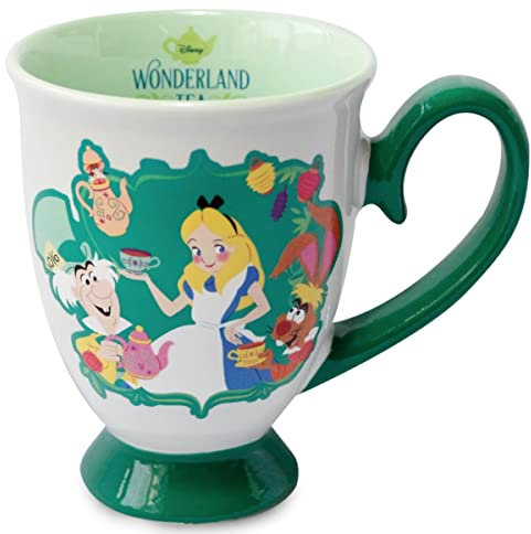 Disney Parks Tasse à café en céramique Motif Alice au pays des merveilles changeant de couleur