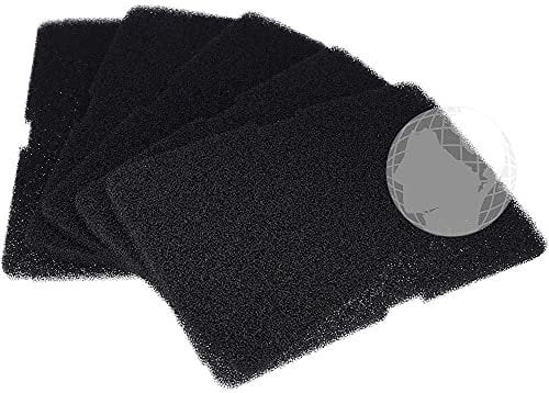 KIT 5 Pezzi Filtro spugna Fine per evaporatore Asciugatrice (ORIGINALE Beko) 00630413003 Dimensioni 150 * 240mm magliatura fine