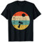 Kendama Becher Spiel Holzspielzeug Retro Vintage Sunset T-Shirt