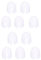 CYFUN DESIGN 10PCS Large Ink Blending Brushes Caps for Card Making,Crafting Ink Blending Brushes Cover for Blender Paper Crafter