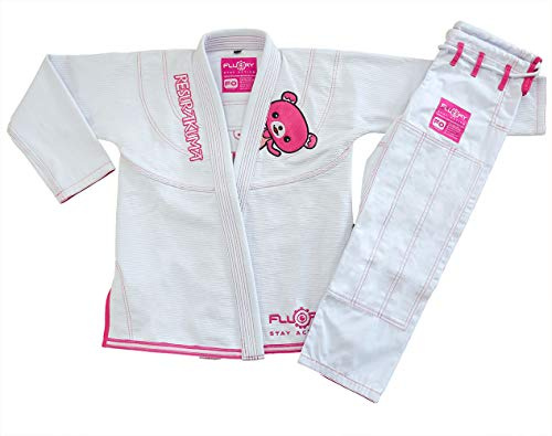 FLUORY – Kimono de Brazilian Jiu-Jitsu pour femme, tenue BJJ féminine pour entraînement et compétition, F1