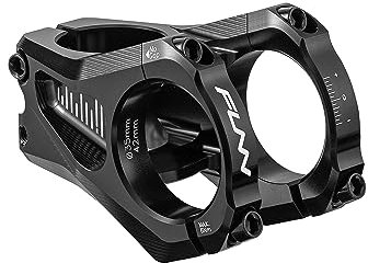 FUNN Equalizer Fahrrad-Vorbau ohne Anstieg - Länge 42mm Vorbau mit 35mm Lenkerklemmung, 0 Grad Legierungs-Vorbau für Mountainbike und BMX-Bike (Schwarz)