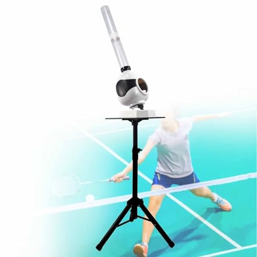 Automatic Badminton Training Equipment,Badminton Serving Machine,Shuttlecock Serving Machine,Portable Badminton Training Machine,for Teens Outdoor Sports
