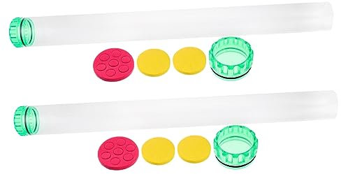 POPETPOP 2pcs Pvc Fishing Floats Organizer Storage Tube for Fishing Equipment Floats Holders Tool