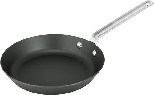 SCANPAN Black Iron Bratpfanne 22 cm | Premium Kohlenstoffstahl | Hohe Temperaturbeständigkeit | Multifunktionale Pfanne mit Ergonomischem Griff | Ofenfest | PFAS frei