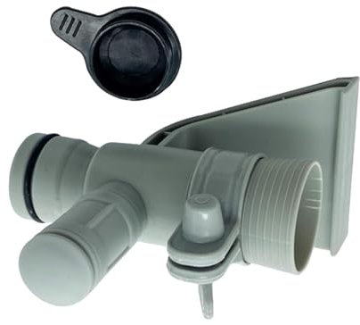 Válvulas de cierre para piscinas elevadas,Válvula de cierre para piscinas elevadas - Piezas de repuesto para piscinas con soporte para tuberías - Accesorios de repuesto de válvula de émbolo para pisci