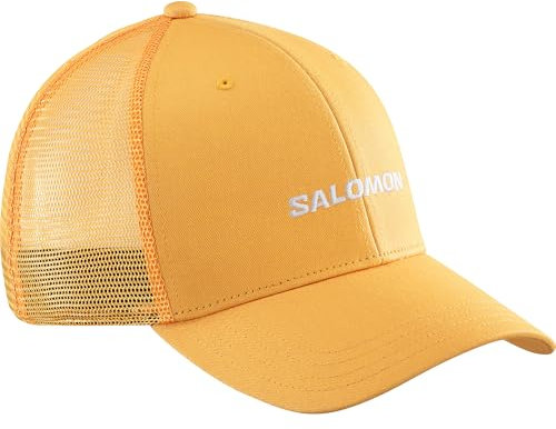 Salomon, Trucker-Kappe, Wandern, Trailrunning & Spaziergänge, Leichter Komfort, Verstellbar & Atmungsaktiv, Warmes Aprikose, Unisex