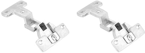 YWBL-WH Bisagra Plegable 270 Grados para Puerta de Gabinete de Zinc 2 Unidades, Bisagras Cierre Suave Ocultas